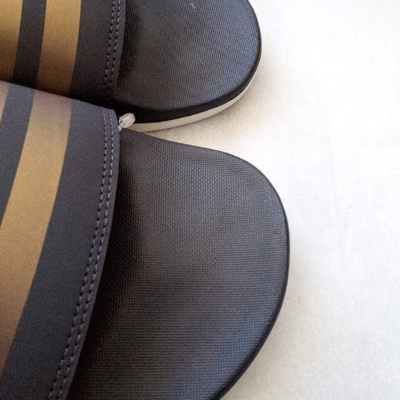 New Adidas WMN's Comfort Slides Grey Copper US 9 - Picture 9 of 12